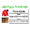 Race night pig race has a form guide